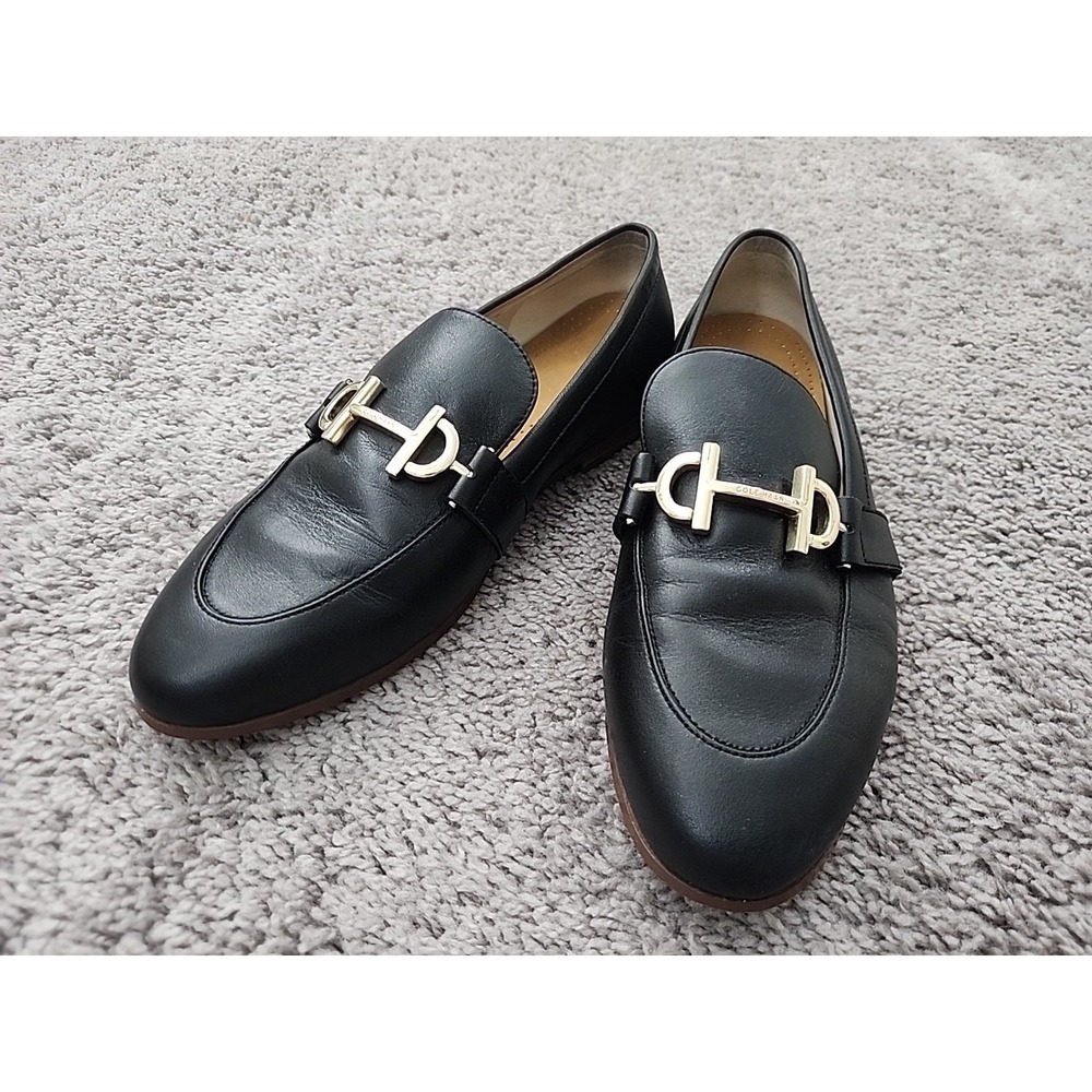 Cole Haan Loafers Women's 8B Bit Hardware Grand 360 Flats